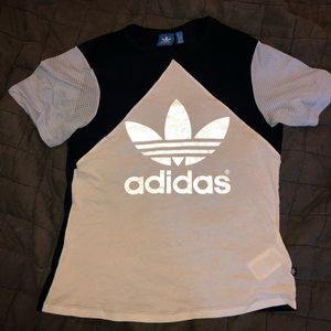Adidas mesh back t shirt